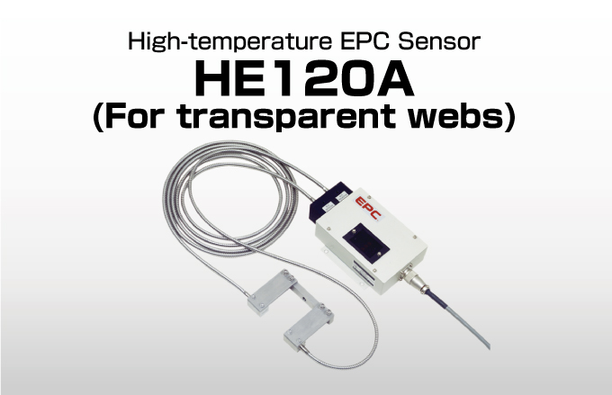 High-temperature EPC sensor HE120A (for transparent webs)